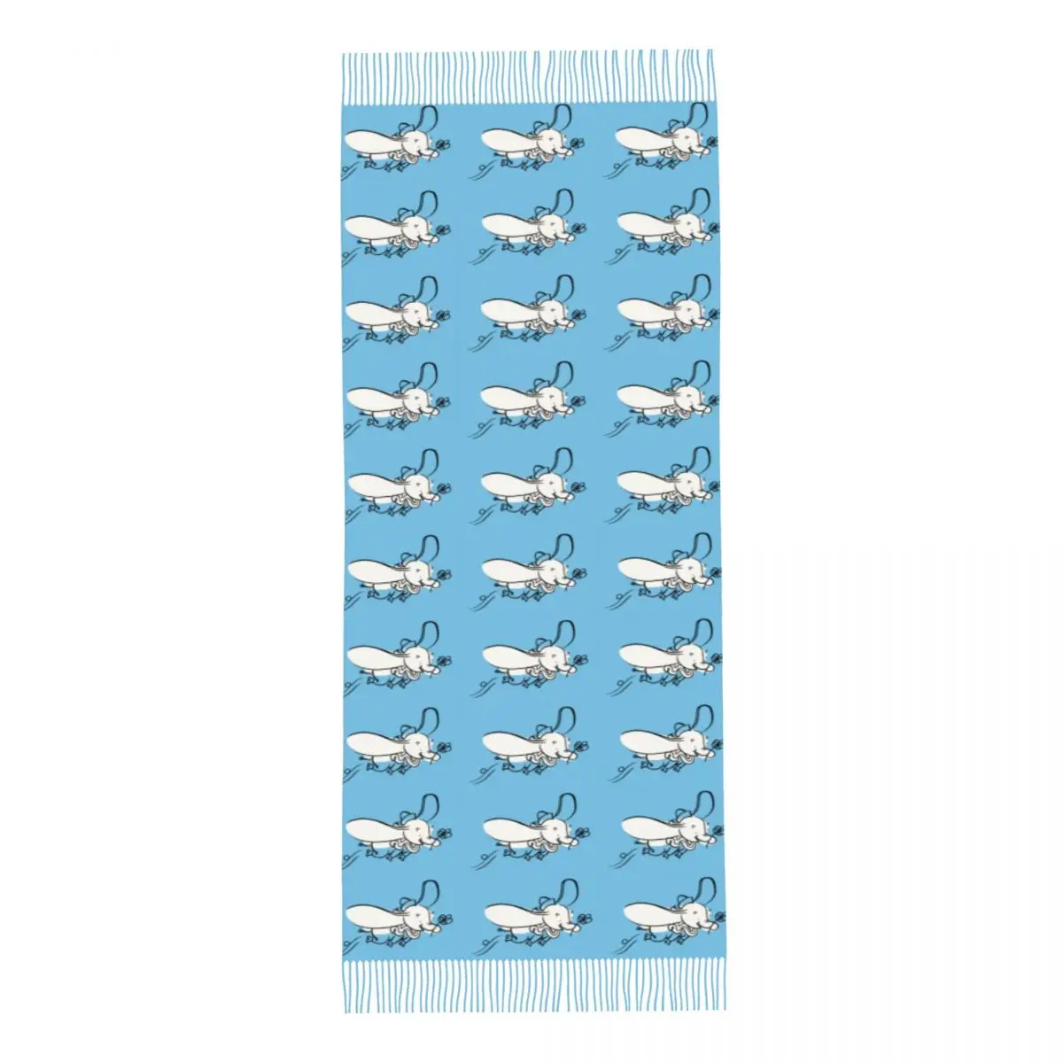 Классический мультяшный шарф Дамбо с принтом на заказ для женщин и мужчин зимняя