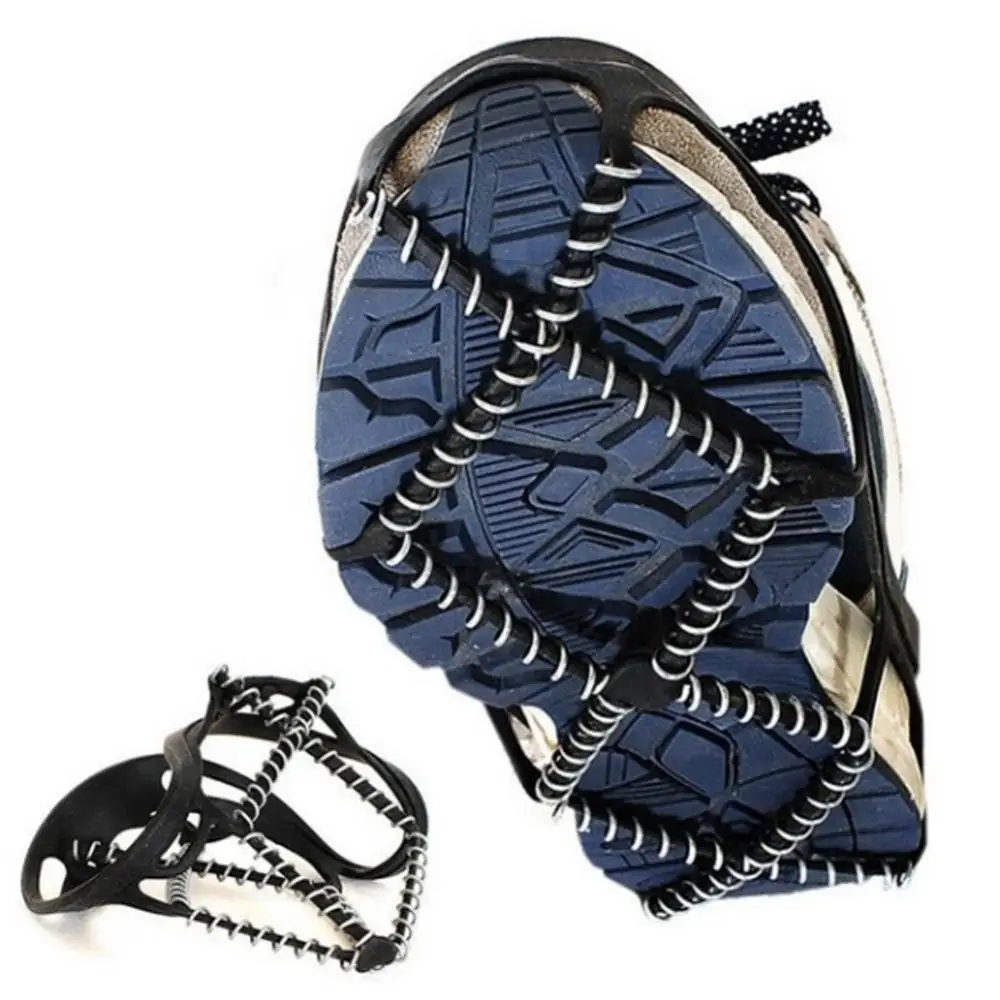 Спортивные нескользящие 1 пара уличных бахил кошки ледяная ручка шипы для ходьбы