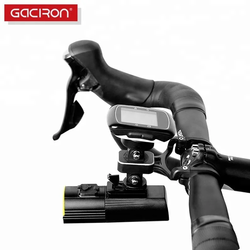 

Держатель для велосипеда Gaciron H09, регулируемый кронштейн для передних фар и камер Gopro