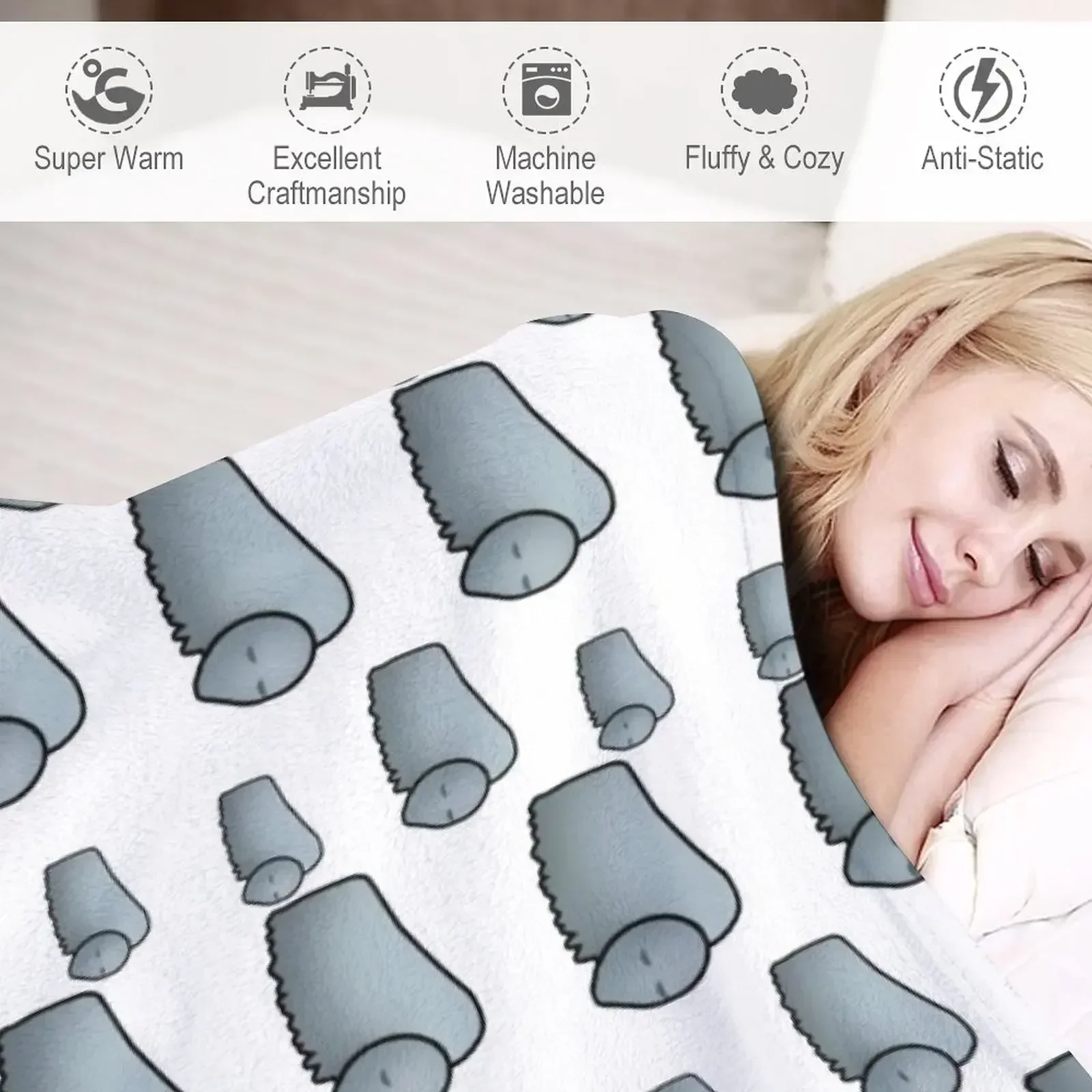 Одеяло Muffalo Rimworld забавный подарок мягкие одеяла для кроватей диванов