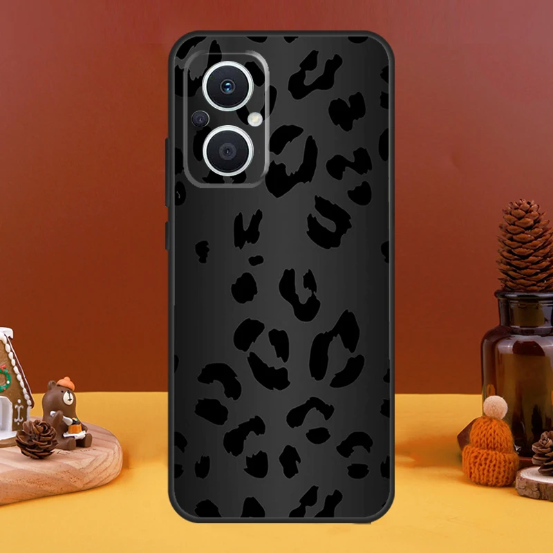 Чехол с леопардовым принтом для OPPO Reno 5 Lite 4 6 7 8 10 Pro 11 F 4Z 5Z 8T Find X2 X3 X5 X6