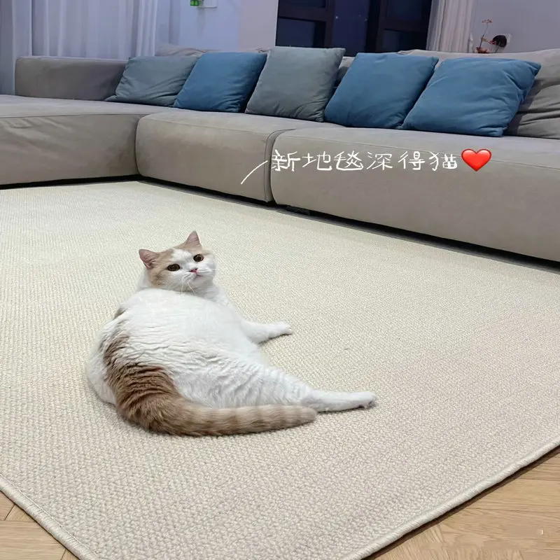 

Минималистичный ковёр из полиэстера, сизалевый