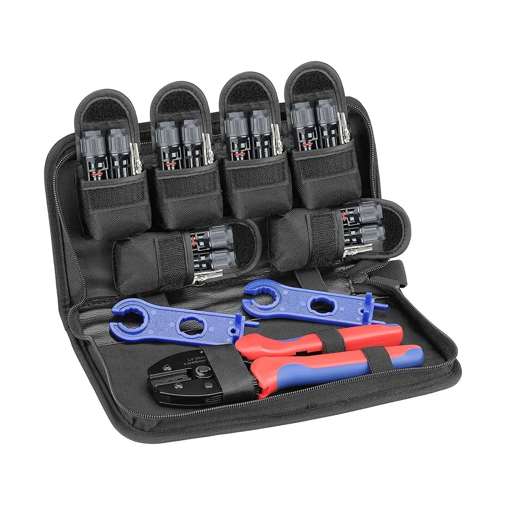 Набор Из 12 Плоскогубцев Для Солнечных Панелей 6 Пар Пинцетов Разъемов 1 Пара С