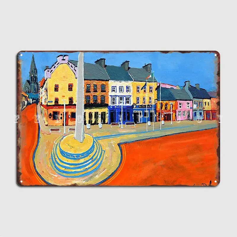

Clifden County Galway Ireland Metal Sign Club Bar Customize Mural Painting Cinema Garage Tin Sign Posters