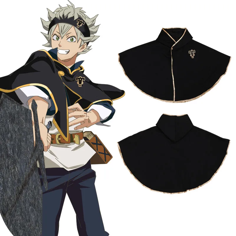 

Плащ для косплея с аниме «Чёрный клевер», плащ, шаль, черная накидка, костюм астры, накидка Yuno Grinbellor Noell Silva для детей, девочек и мальчиков