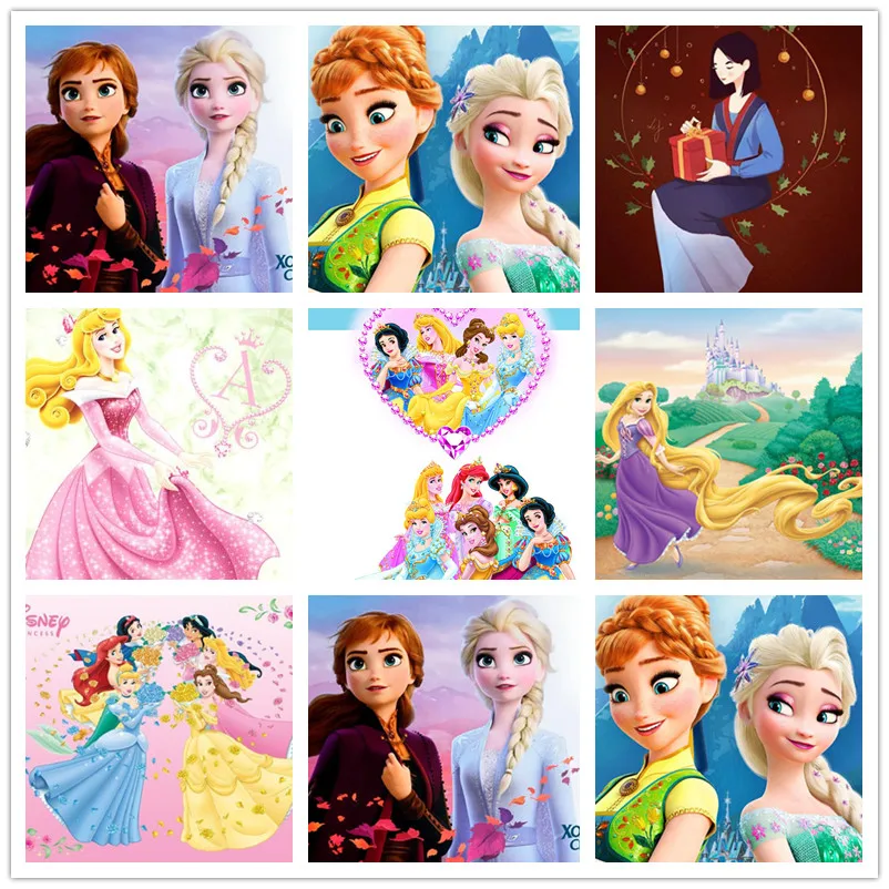 

5D Full Round Diamond Embroidery Sale Fantasy Cartoon Full Square Diamond Painting Cross Stitch Kit Diamond Mosaic Crystal
