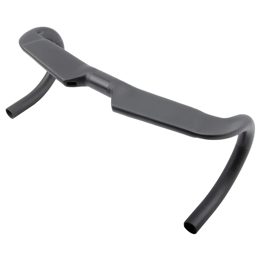 

T700 Full Carbon Fiber Road Bike Handlebar Stem Bicycle Racing Bend Handlebar 400mm 420mm 440mm Flat Racing Bend Matte Black