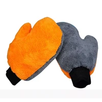 automobile accessories car wash gloves microfiber coral fleece cleaning wash tools thick wipe cloth auto care double faced glov