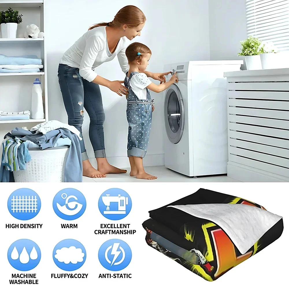 Одеяло для суши-кота в современном стиле полиэстер/хлопок большой прямоугольник