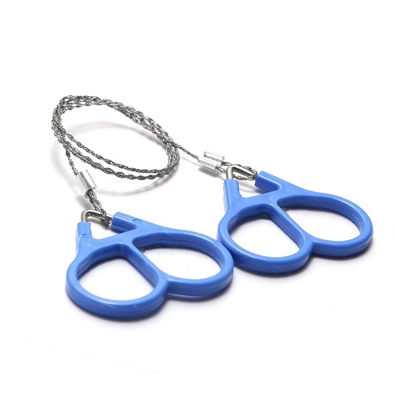 

Outdoor Survival Stainless Steel Wire Saw Hand Chain Saw Knife Outdoor Emergency Survival Tool Wire Camping Hunting Wire Saw