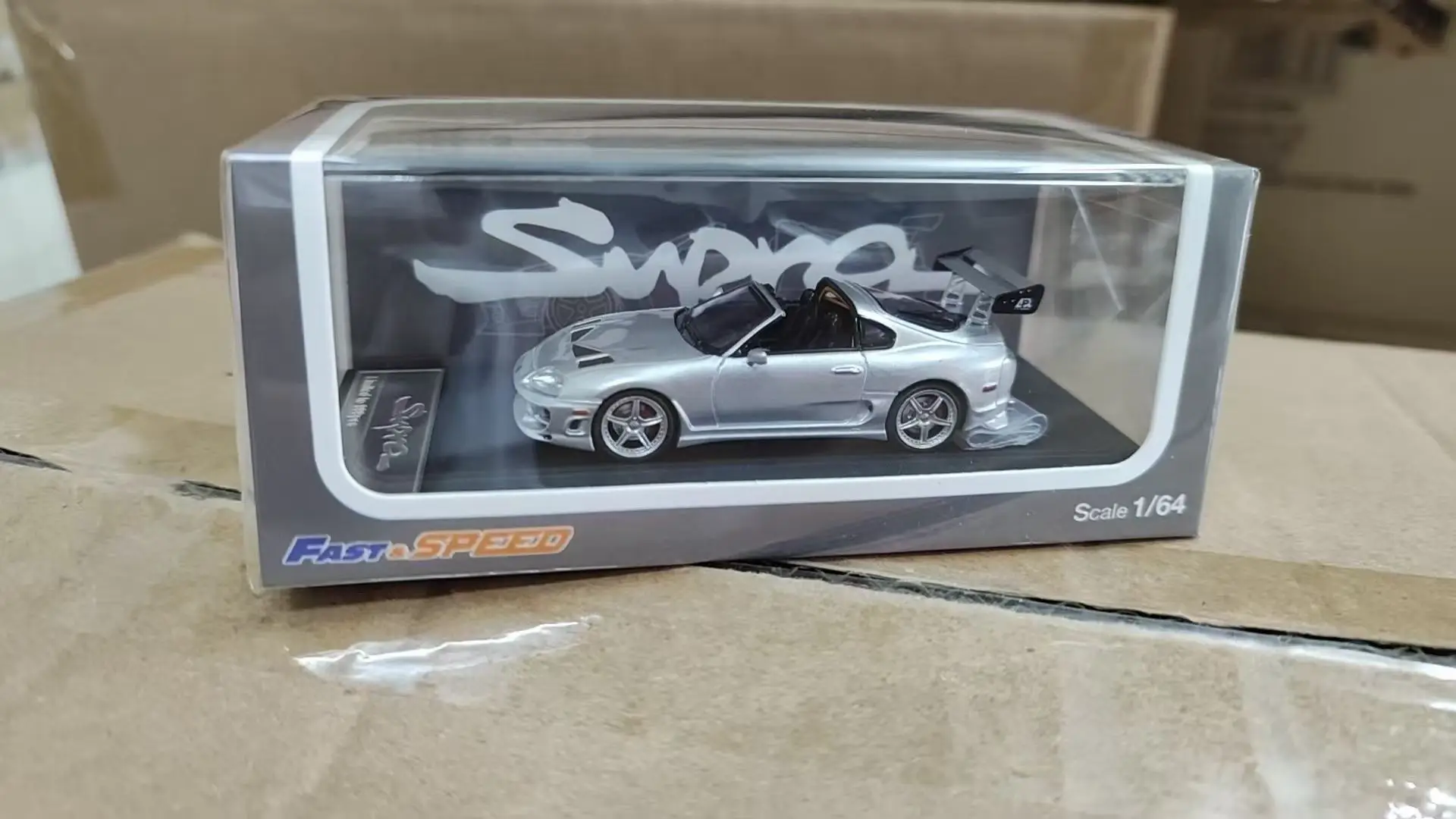 Фото Машинка-модель Fast Speed FS 1:64 Supra Targa A80 Bomex, литая под давлением №1