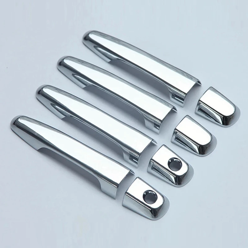 Хромированная крышка дверной ручки для пикапа Mitsubishi L200 Triton 2006-2014 24 шт.