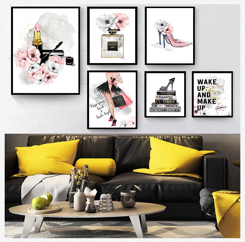 Художественная Картина на холсте с принтом картина стену Современное украшение