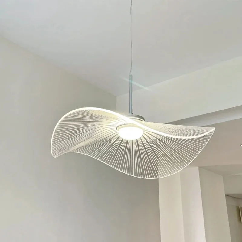 New Lotus Leaf Pendant Lamp Personality Acrylic Cover LED Light Fixtures For Bar Suspension Luminaire Dining table Lusres