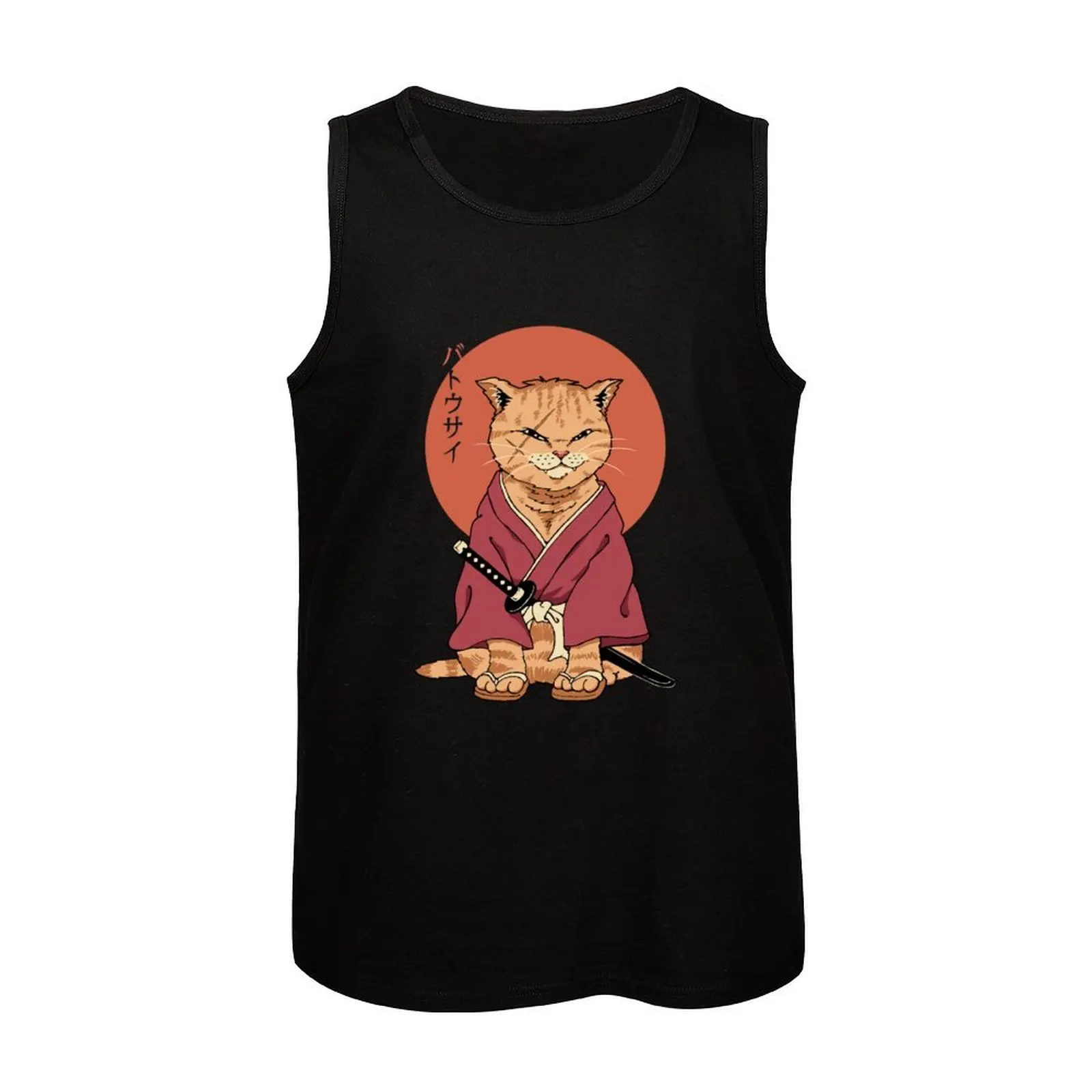 Neko Battousai Tank Top Спортивная одежда Мужской жилет Одежда