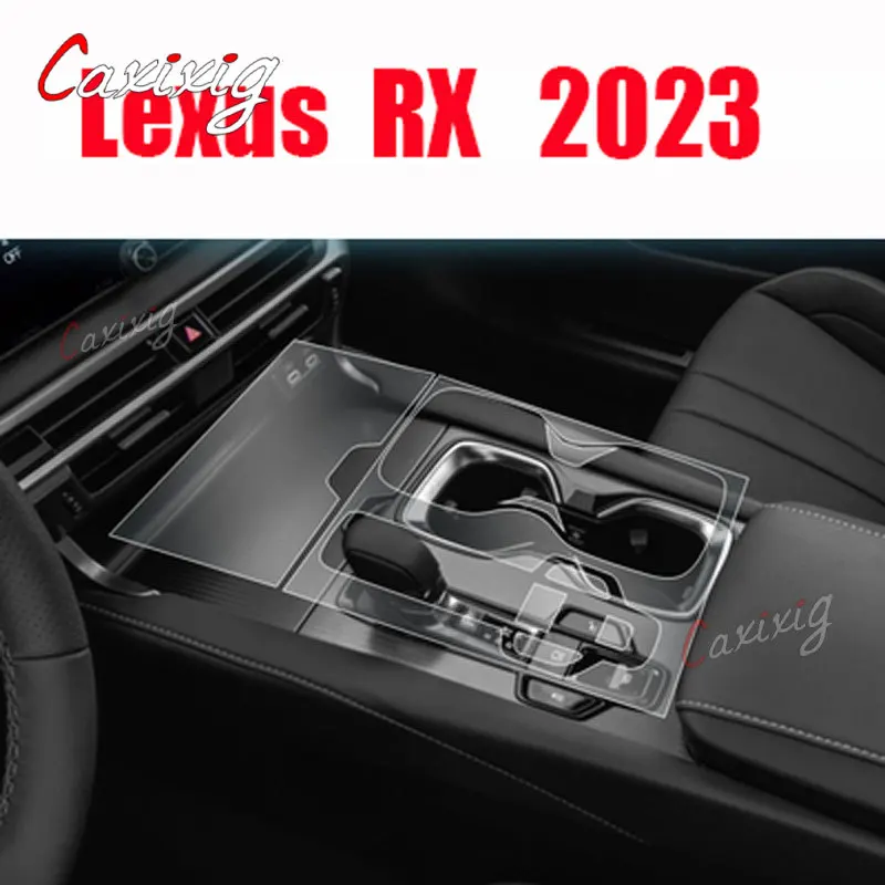 

Для Lexus RX 2023, центральная консоль, экран переключения, фотопленка с защитой от царапин, автомобильные аксессуары для интерьера