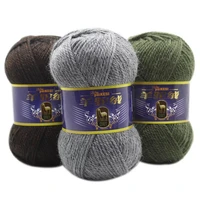 3pcs alpaca wool hand knitting hat coat hook knitting scarf hair wholesale knitting chunky yarn 100gball yarn for knitting