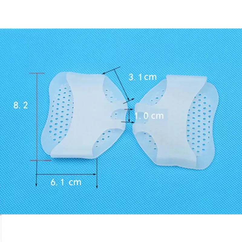 Silicone Honeycomb Forefoot Pad Breathable Single Shoes High Heels Pain Relief Foot Pads Insoles Socks