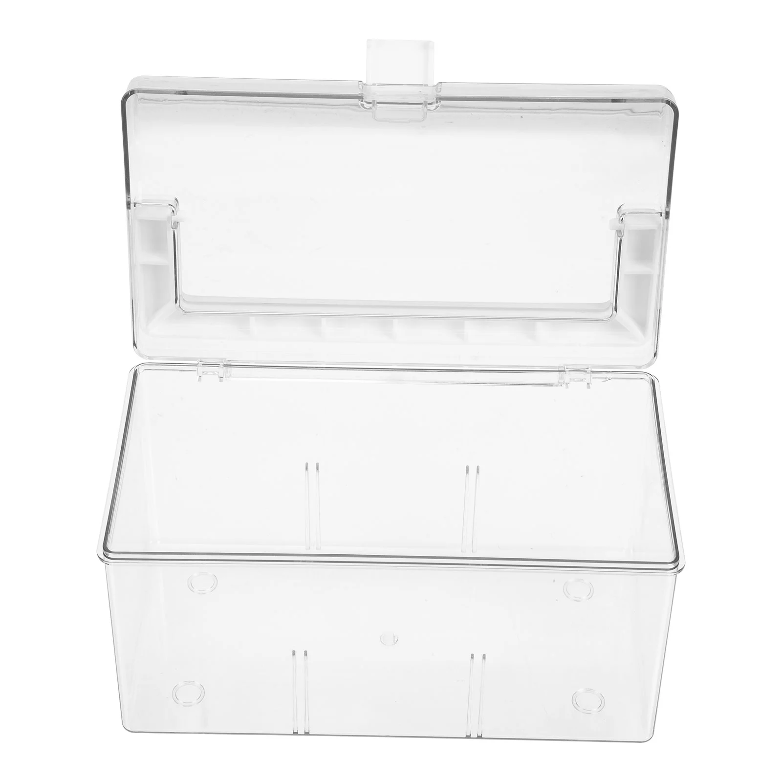 

Пустой контейнер для первой помощи, пластиковый прозрачный контейнер для хранения лекарств, контейнер для средств по уходу за кожей, контей...