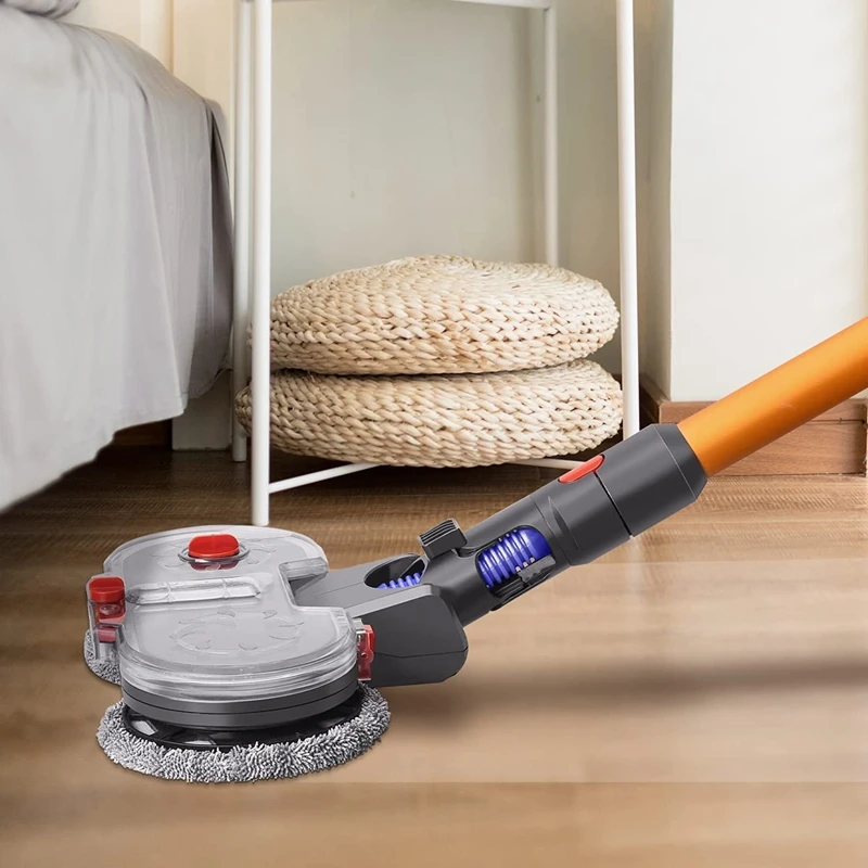 

Электрическая насадка на швабру для пылесосов Dyson V7 V8 V10 V11, включая Съемный резервуар для воды, насадки для швабры