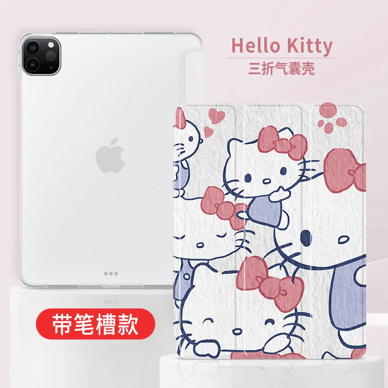 Sanrio Cinnamonroll Hello Kitty iPad Air 2021 Чехол Air 4 силиконовый защитный чехол для iPad Pro Mini 6 10,2 дюйма 8th мягкий чехол