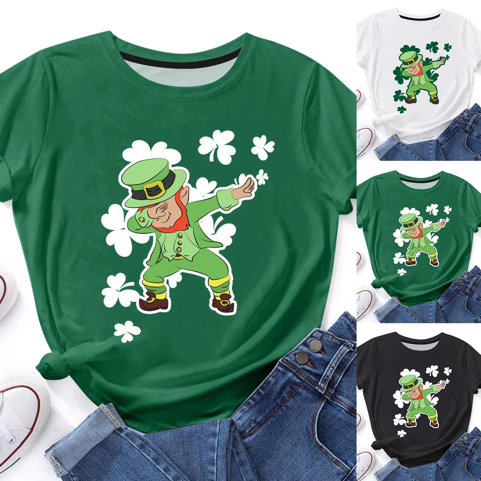 

Women's T Shirt Casual Valentine's Day Print Top Short Sleeve Sports Tops For Women Fashion Vetement Femme Ropa De Mujer