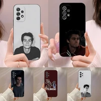 dylan obrien phone case funda for sumsung galaxy a52 a21 a53 a31 a32 a50 a20 a13 a22 a73 a40 a70 s design shell