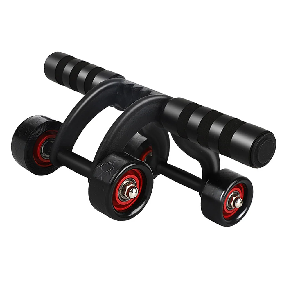 

4 Wheels Ab Roller, Abdominal Core Trainer Machine- Home Workout for Man Core Workouts