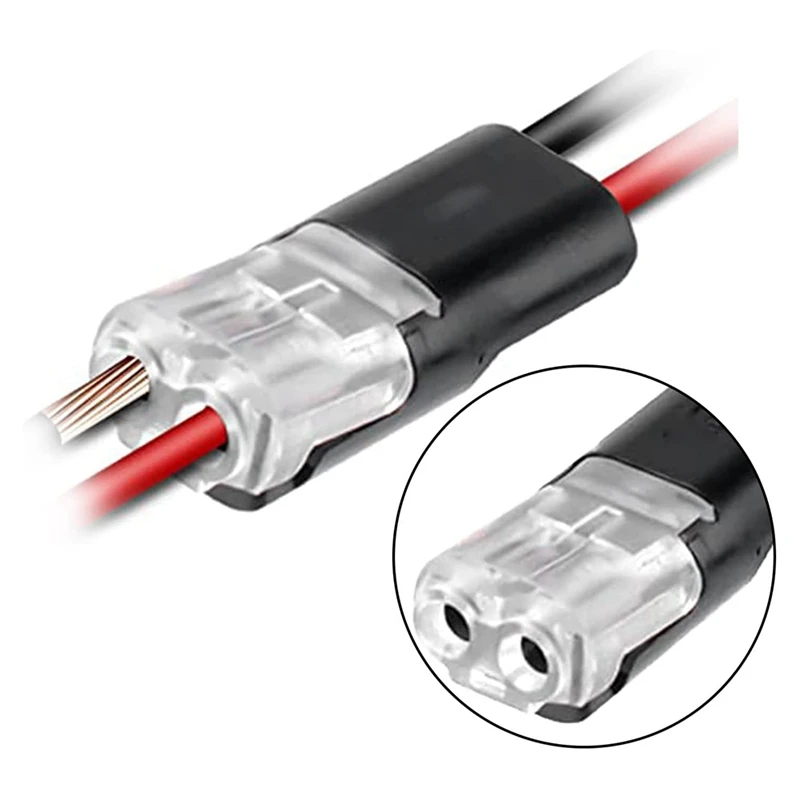 40 шт. автомобильный разъем 2-контактный провод быстроразъемный 18-24AWG