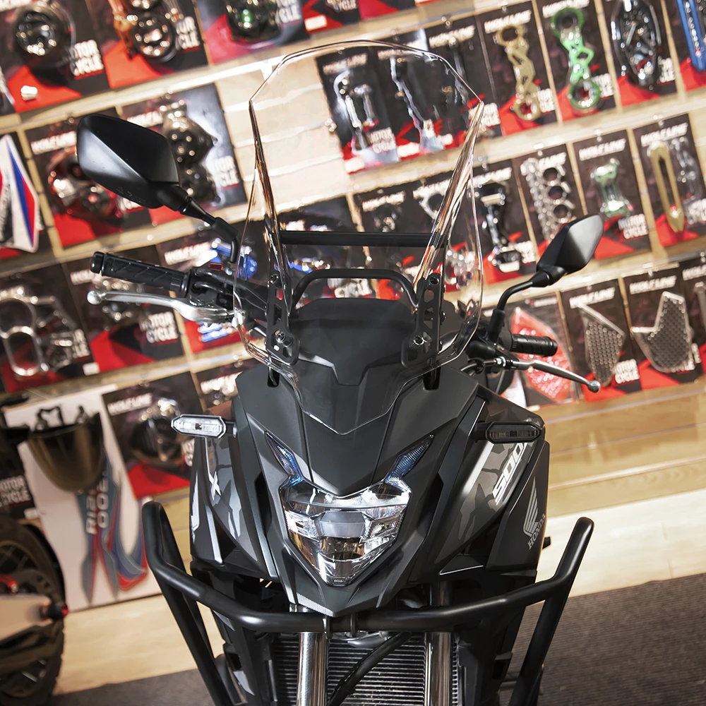 

For CB500X Tall Windshield Windscreen Shield Screen Wind Deflector for Honda CB500X CB 500X 2013-2023 2020 2019 2018 2017