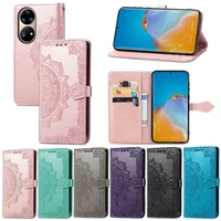 flip soft silicone leather case for huawei p50 p40 p30 p20 pro lite e p smart plus z 2021 mate 30 20 10 lite wallet stand cover