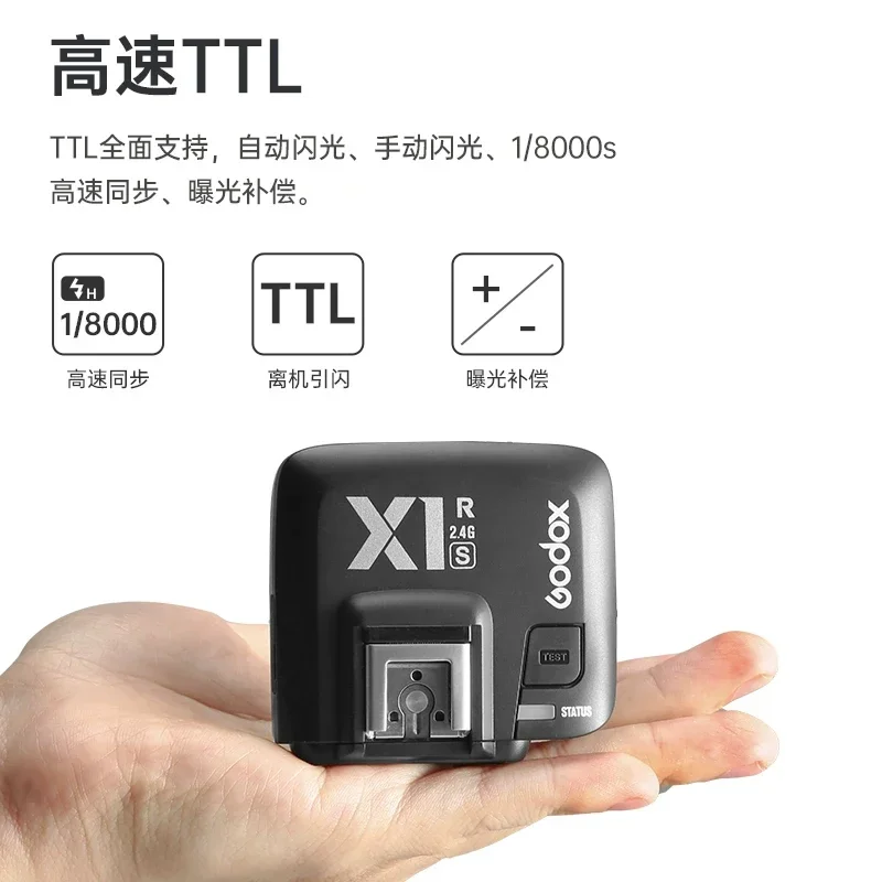 Фото Gx X1R-C / X1R-N / X1R-S X1 TTL 2,4G беспроводной флэш-приемник для X1T X2T Xpro триггерного передатчика Canon Nikon Sony Speedlite №2