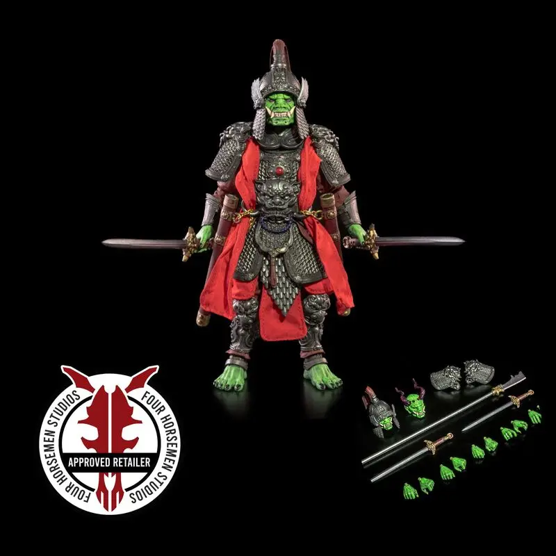 Фото В наличии: Фигурка Four Horsemen Mythical Legion Series Star Bear Wave Conqueror Arturus Patal, 7 дюймов, модель, игрушка, подарок №4