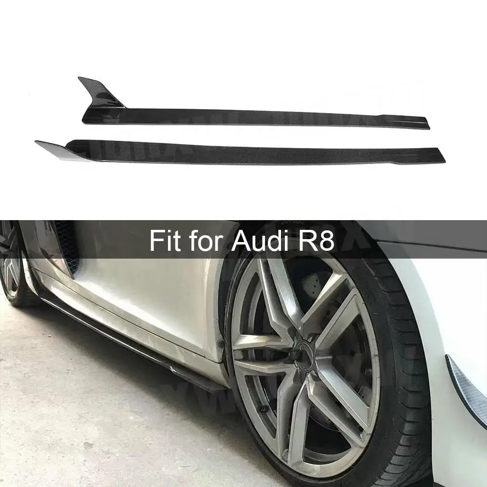 

Боковые бамперы из углеродного волокна для Audi R8 2008-2015 FRP Prime Protect Auto Styling