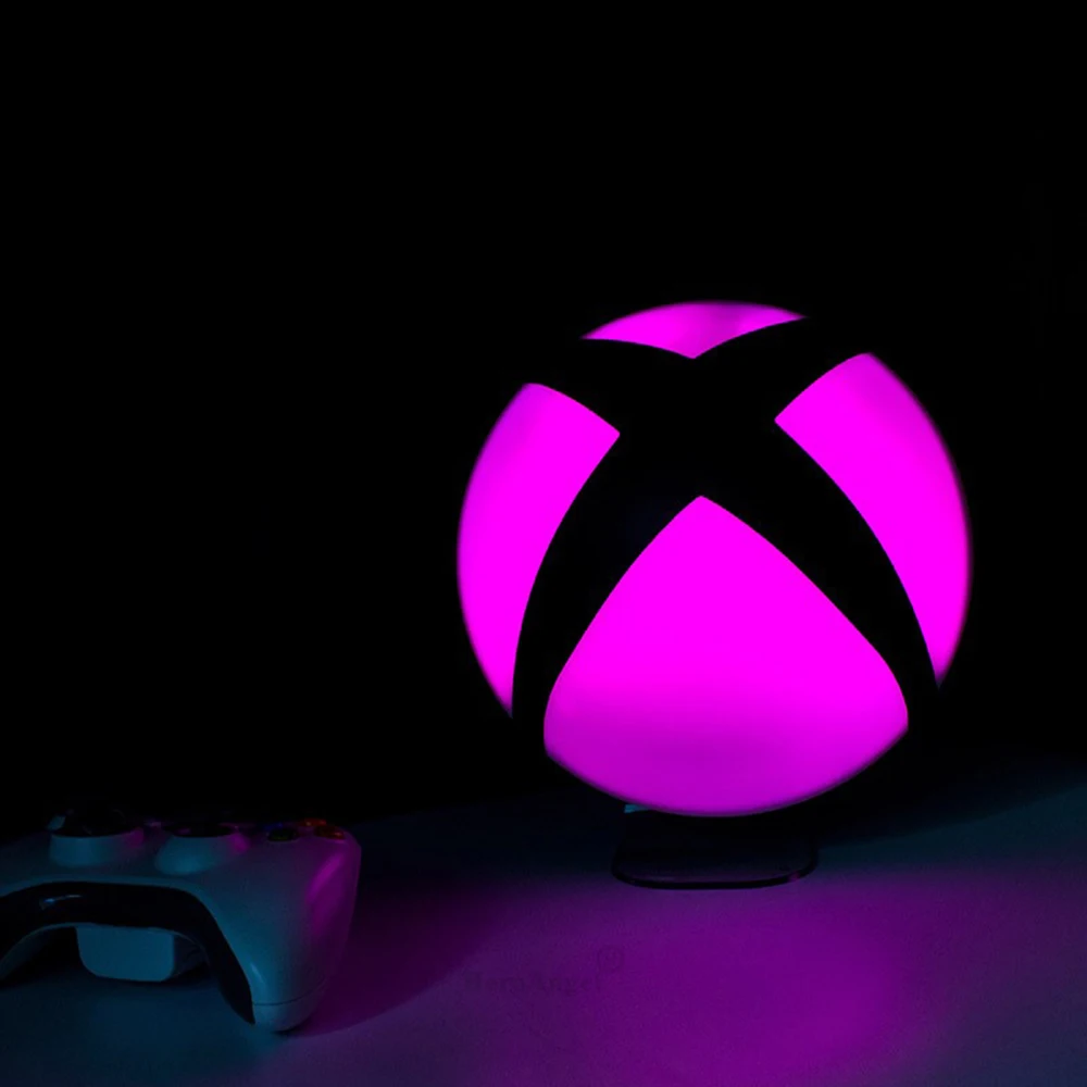 Лучший подарок для домашней игры XBOX светодиодный ночсветильник мальчиков Прямая