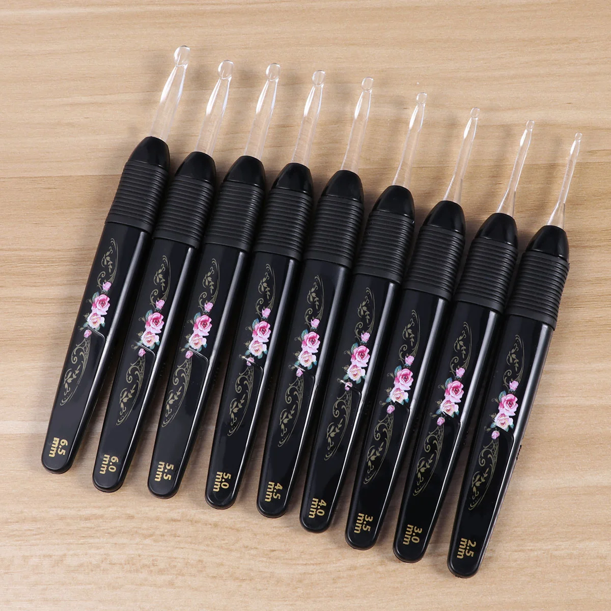 Набор крючков для вязания крючком без грубых краев рук при артрите вязаный