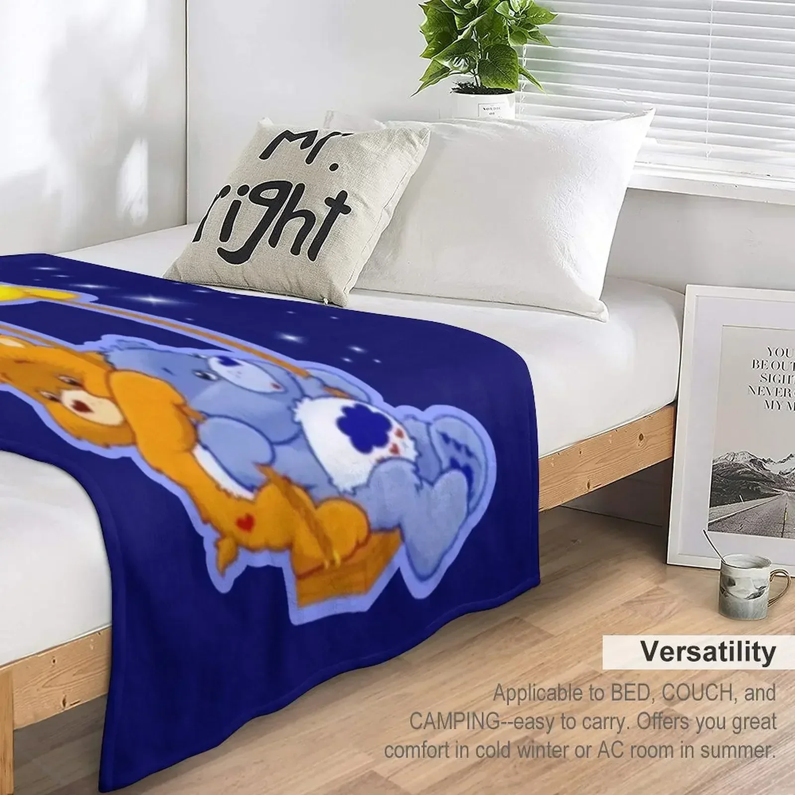 Y2K эстетика Mlp друзья облако качели плед одеяло милый персонализированный