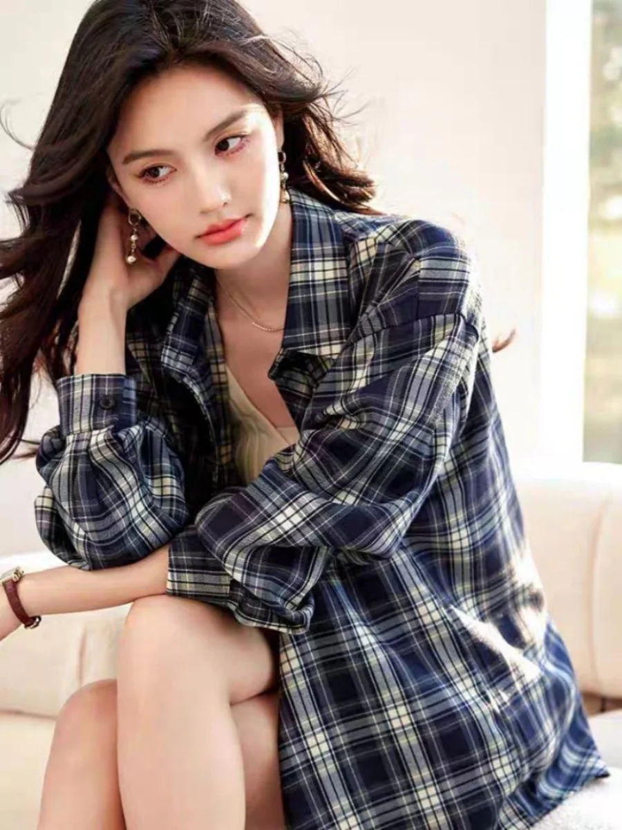 Counter Genuine Goods Yi Amashi 2024 весенне-осенняя женская одежда свободный универсальный