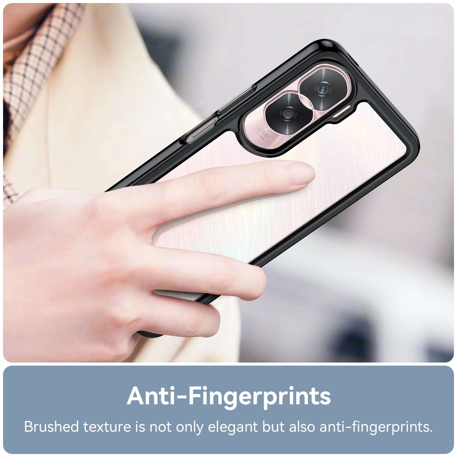 Clear Case For Honor 90 Lite Cover Honor 90 Lite Cover Coque Fundas Hard Translucent Shockproof Phone Bumper Honor 90 Lite