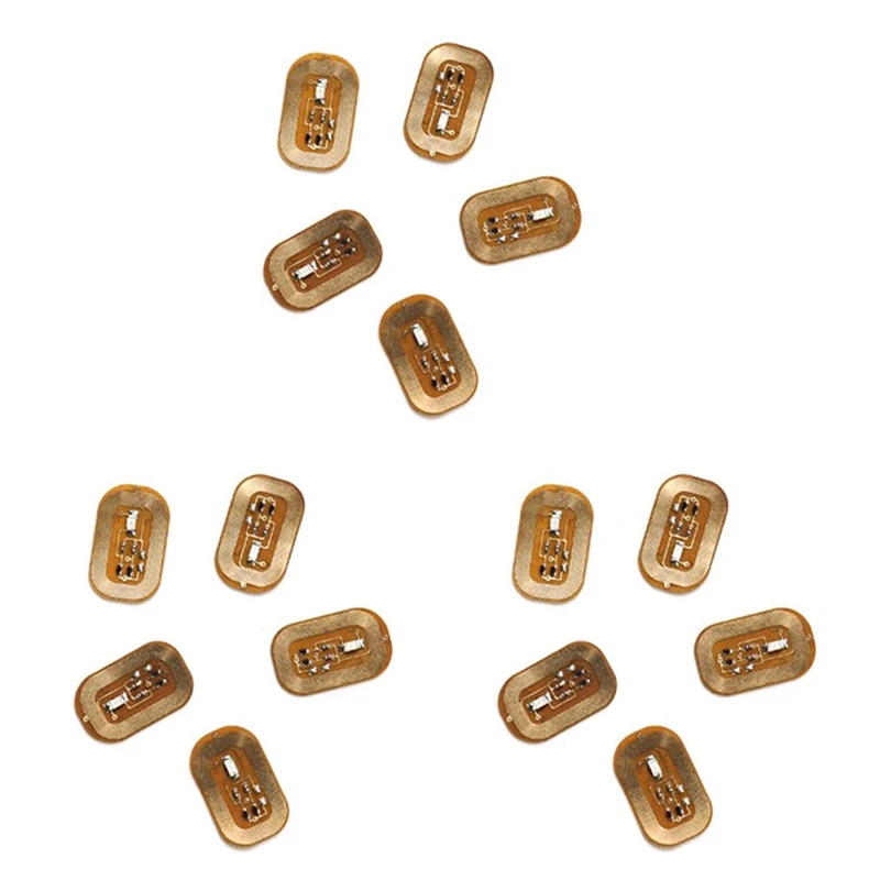 15 шт. NFC-вспышка наклейка для ногтей светодиодный голый чип интеллектуальная