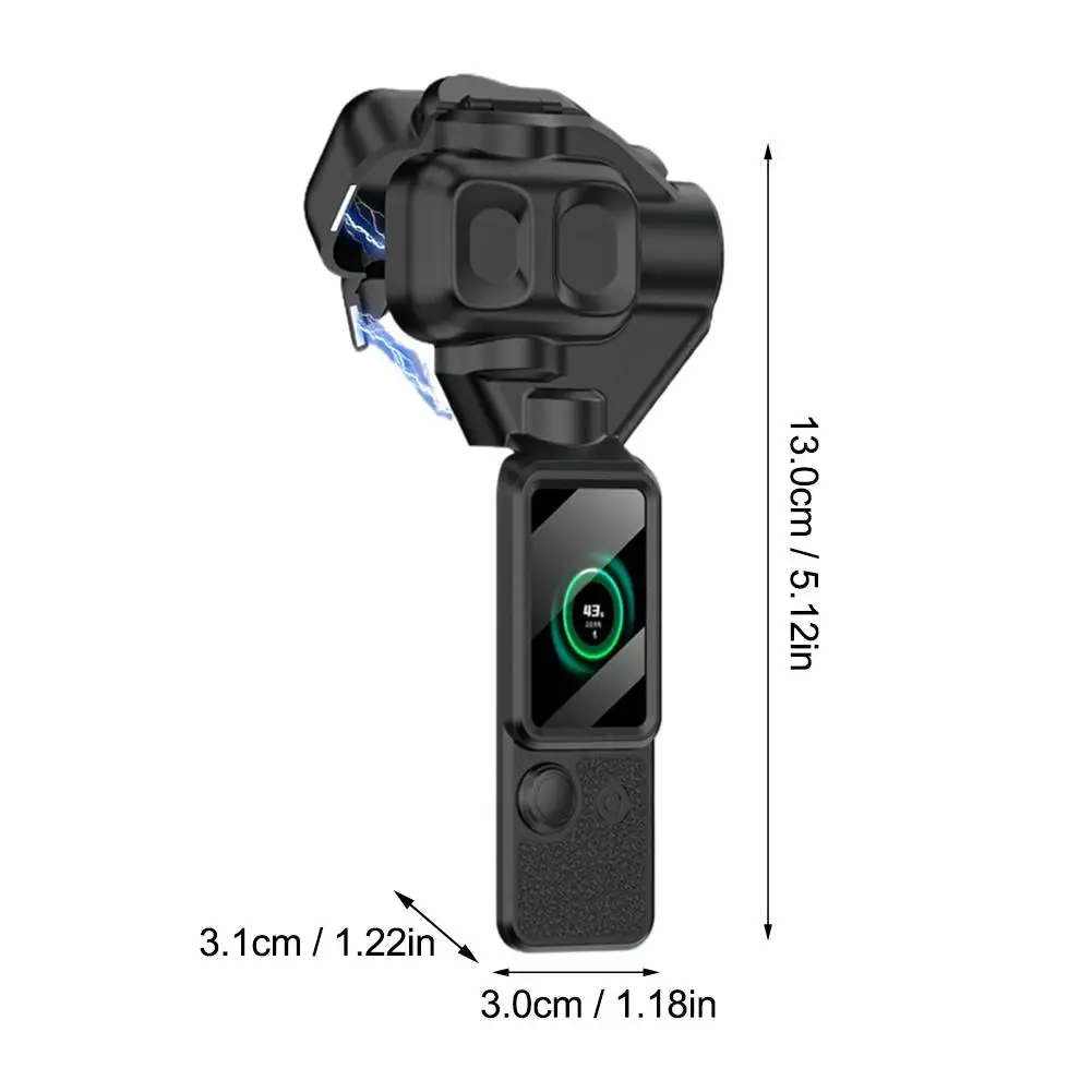 Защитный чехол для камеры DJI Pocket 4 Pro с магнитным креплением, защита экрана, устойчивая к царапинам крышка объектива (art.: 3920dba57e413) - 3920dba57e413