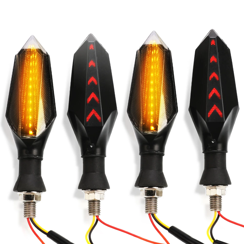 

4 шт. для SUZUKI GSF 250 600 600S 650 650S 650N 1200 1250 Bandit 650S светодиодные указатели поворота янтарный мигающий свет