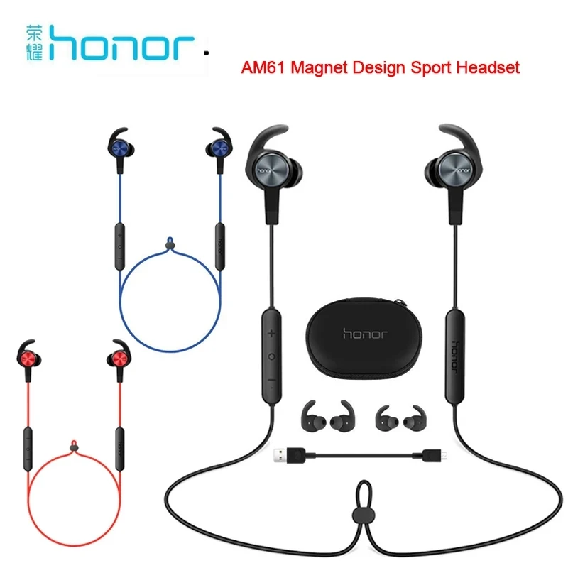 Оригинальные наушники Honor AM61 IPX5 Bluetooth Tahan Air XSport 4 1 Гарнитура nirкабель