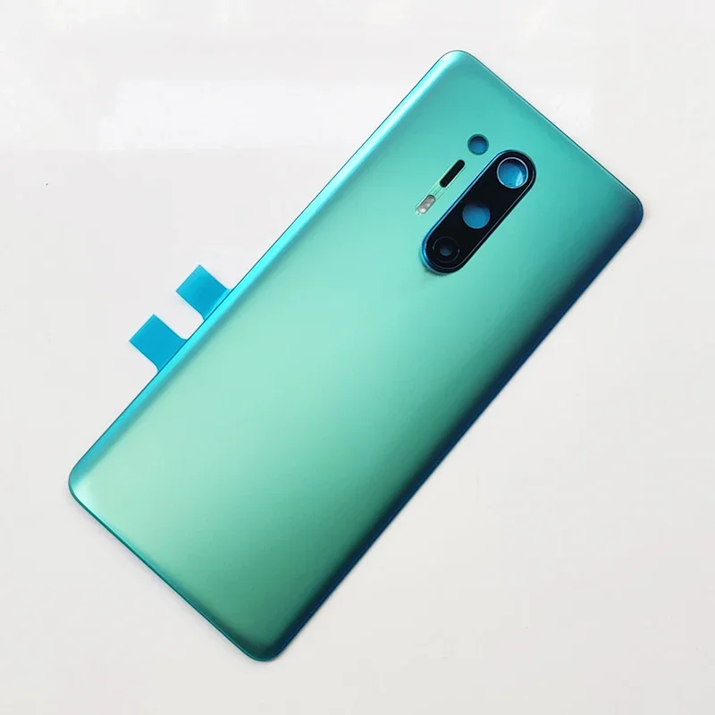 Задняя стеклянная крышка для OnePlus 8 Pro задняя запасная батарея корпуса One Plus