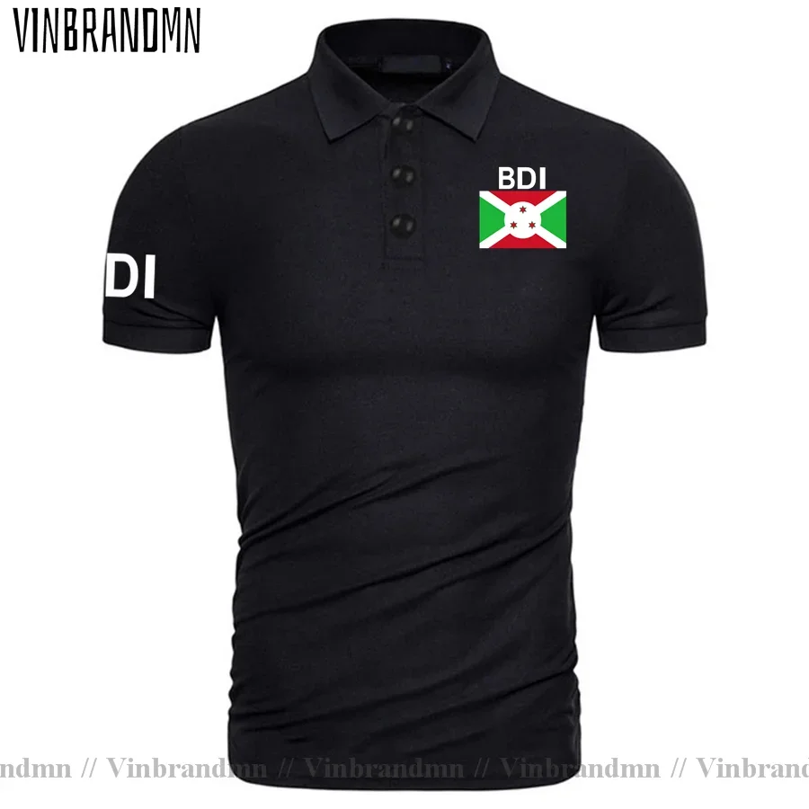 Burundi Burundian Polo Shirts Men Short Sleeve Classic Brands Printed For Country Cotton Nation Team Clothing East Africa BDI BI