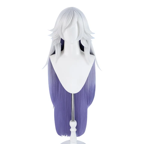 Парик Эмили Аниме Косплей Парик DokiDoki Женщины 100 см Длинные Волосы Предварительно Гофленый Парик Эмили Высоко Жаростойкие Волосы Бесплатная Парик Кепка