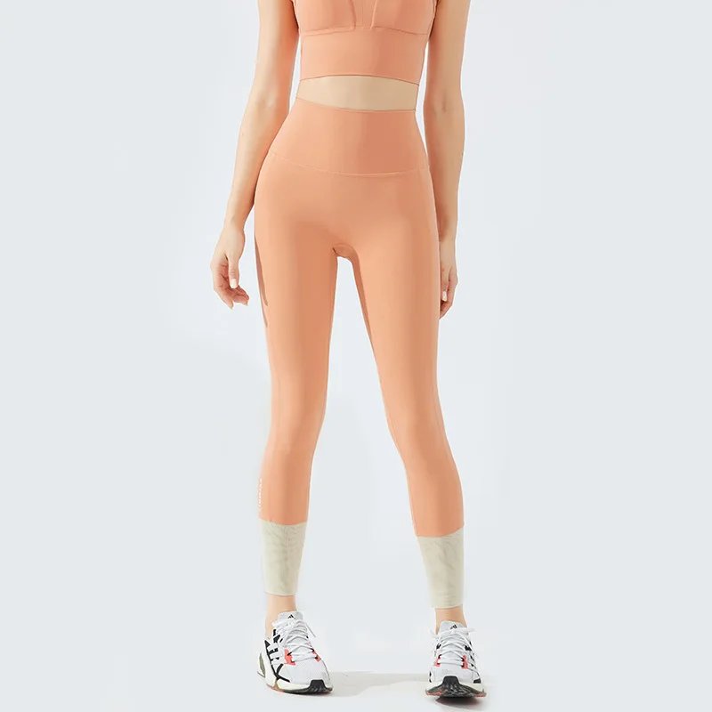 Wholesale Women Fitness Workout Gym High Waist Set Sport Seamless Pant Yoga Leggings