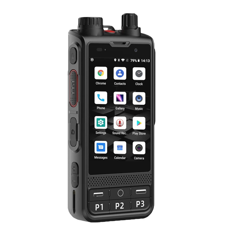 

4G сеть радио W6 Android 8,1 LTE/WCDMA/GSM POC Радио рация работает ЕС разъем