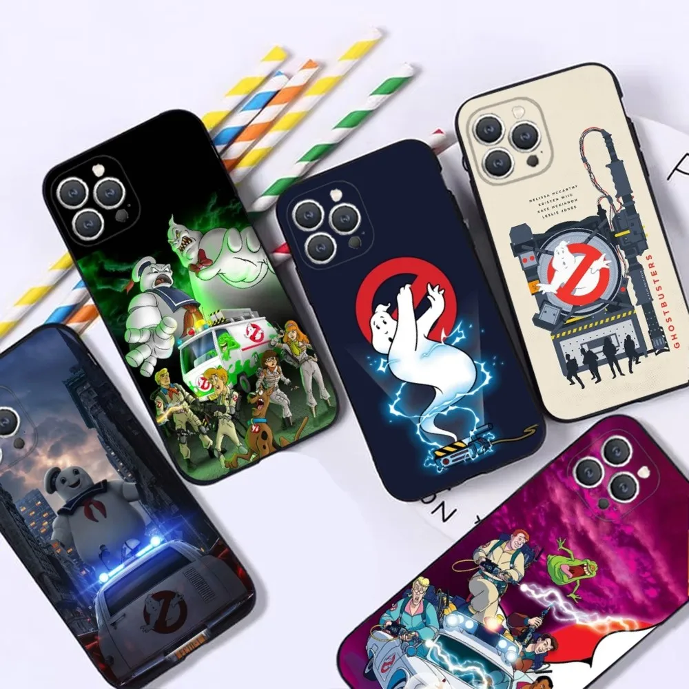 Чехол для телефона Movie G-Ghostbusters iPhone 16 15 14 13 12 Pro Max 11 7 8 Plus XR XS противоударный