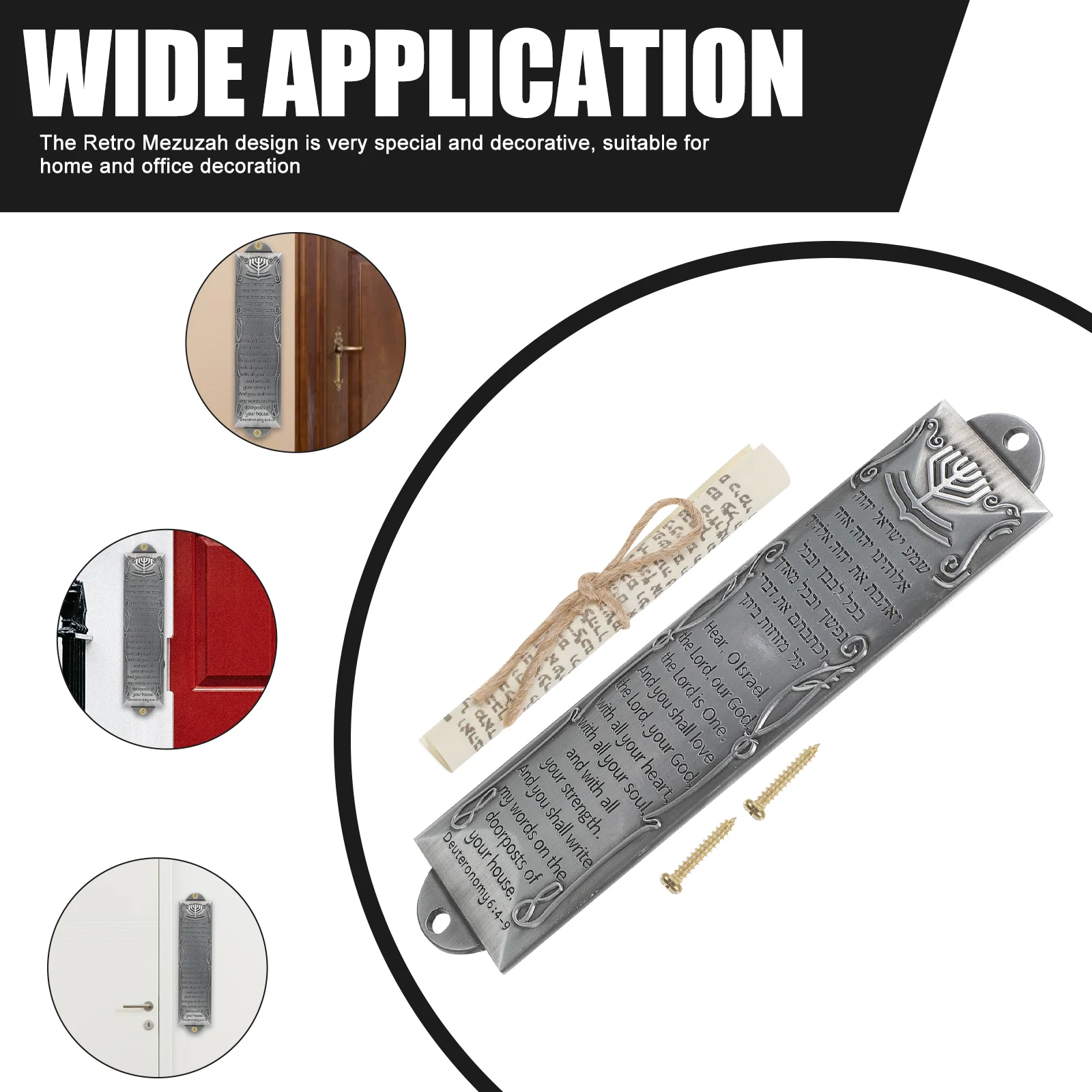 Дверная мезуза табличка дверной прокрут декор металлический корпус сплав